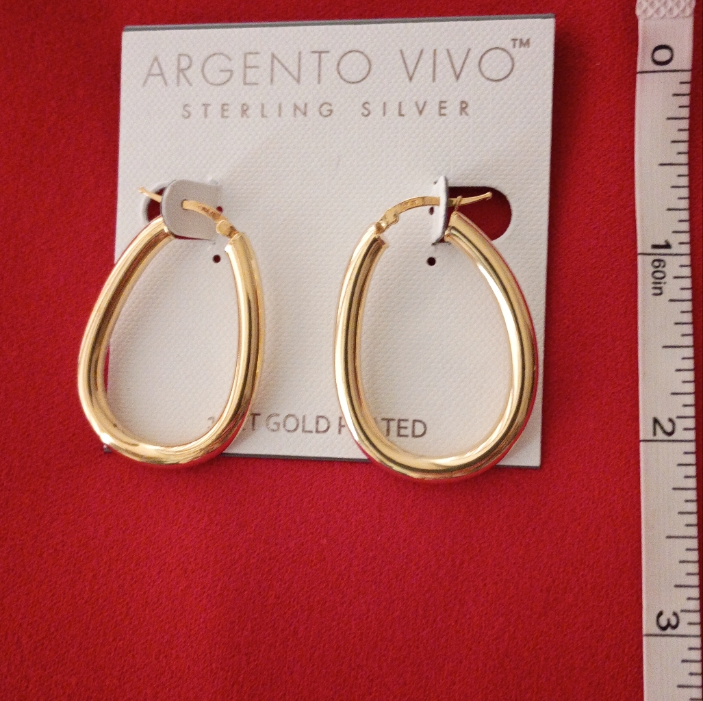 14 Kt Gold Plated Earrings